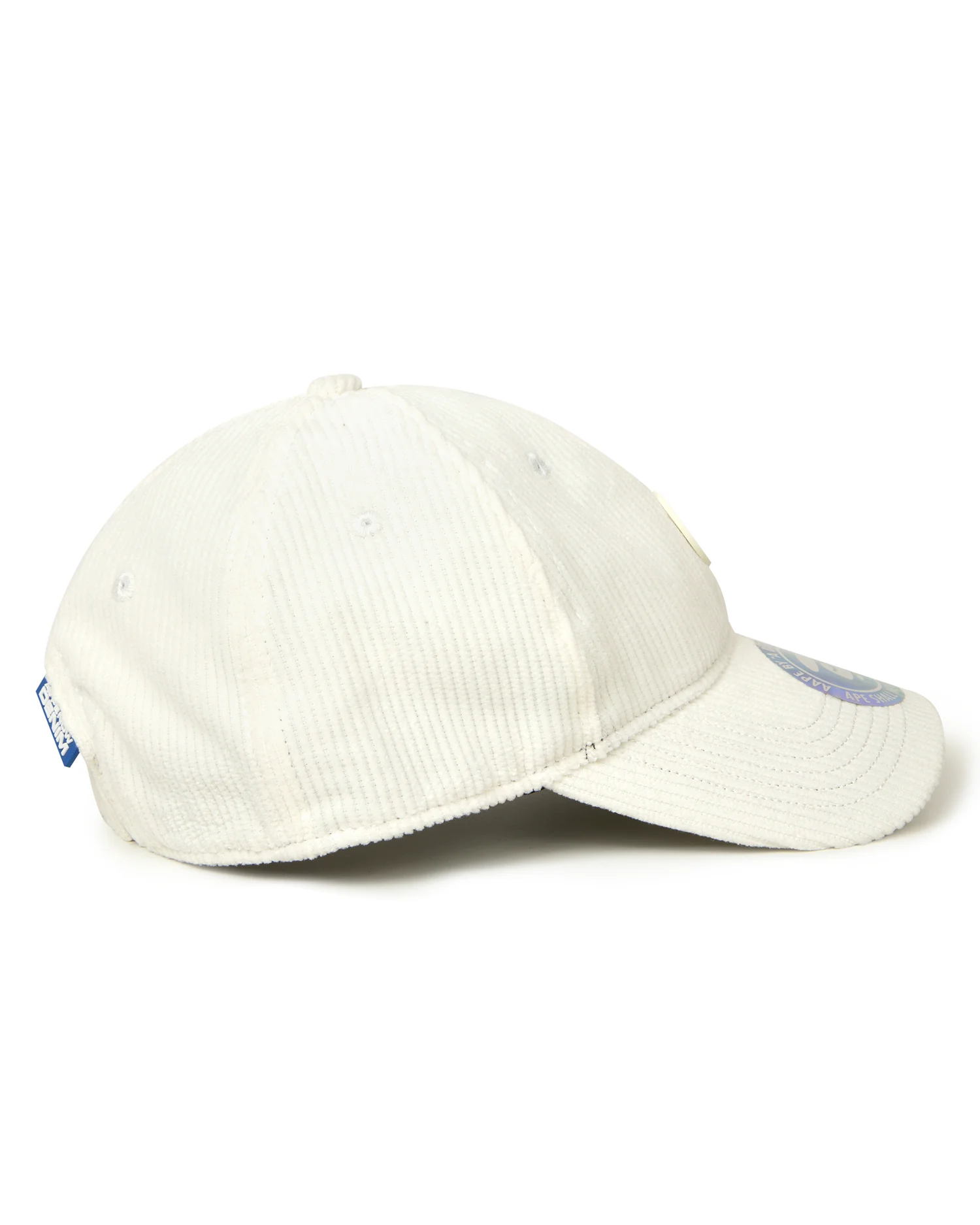 Moonface patch corduroy cap - Image 13