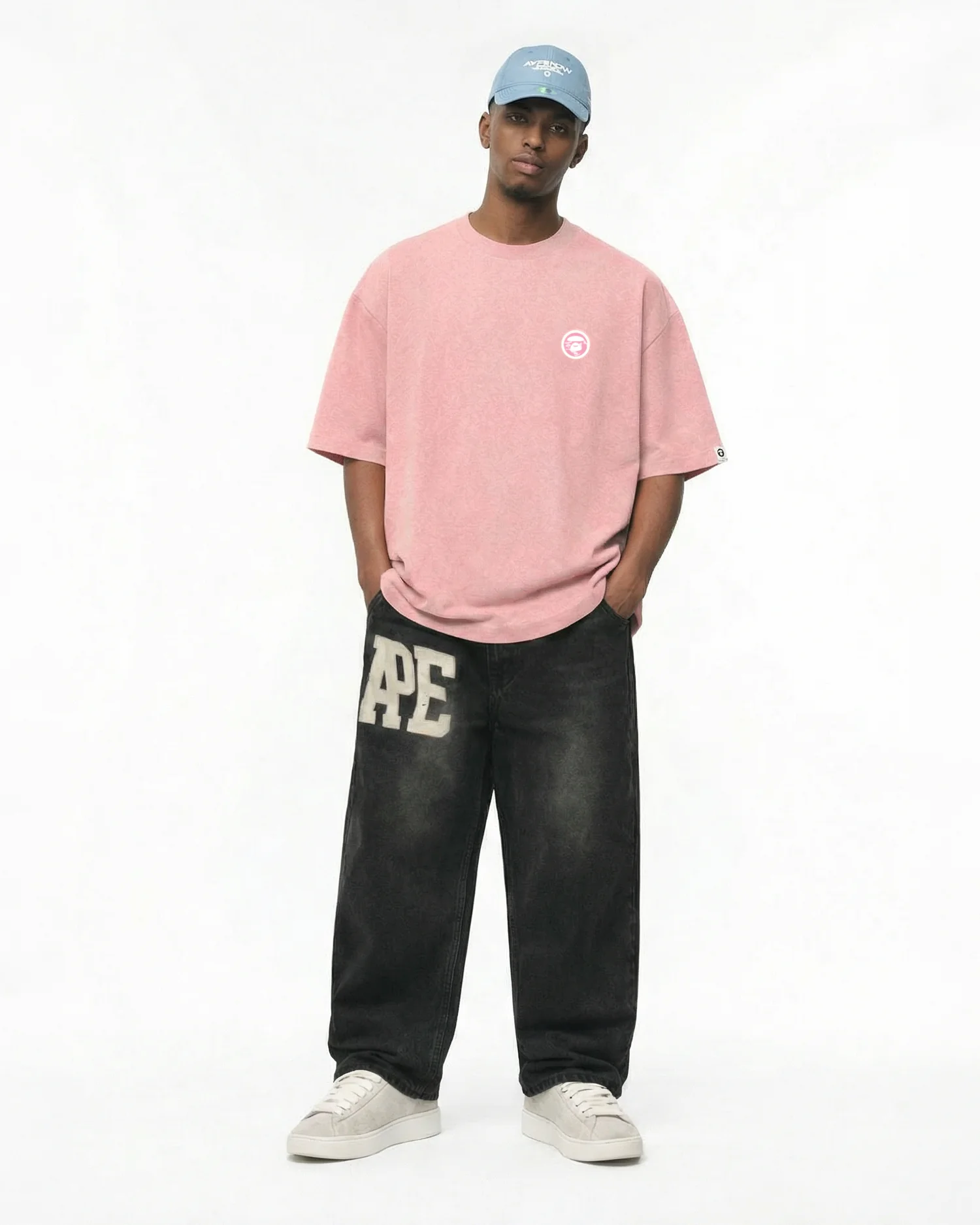 AAPESPORT logo jeans - Image 2