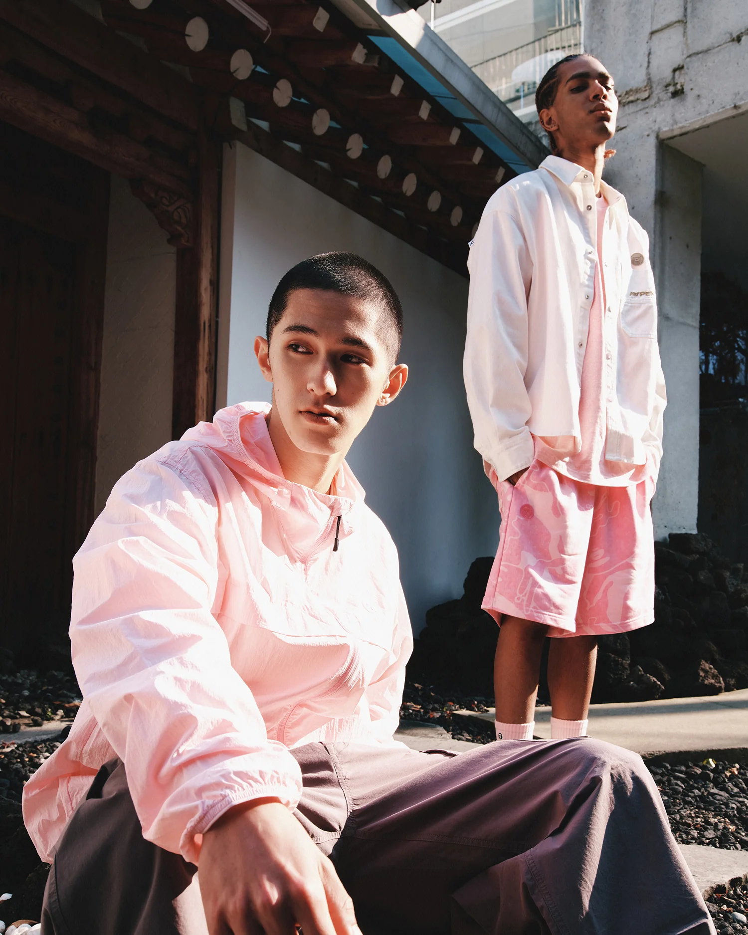 AAPENOW moonface long sleeve shirt - Image 4