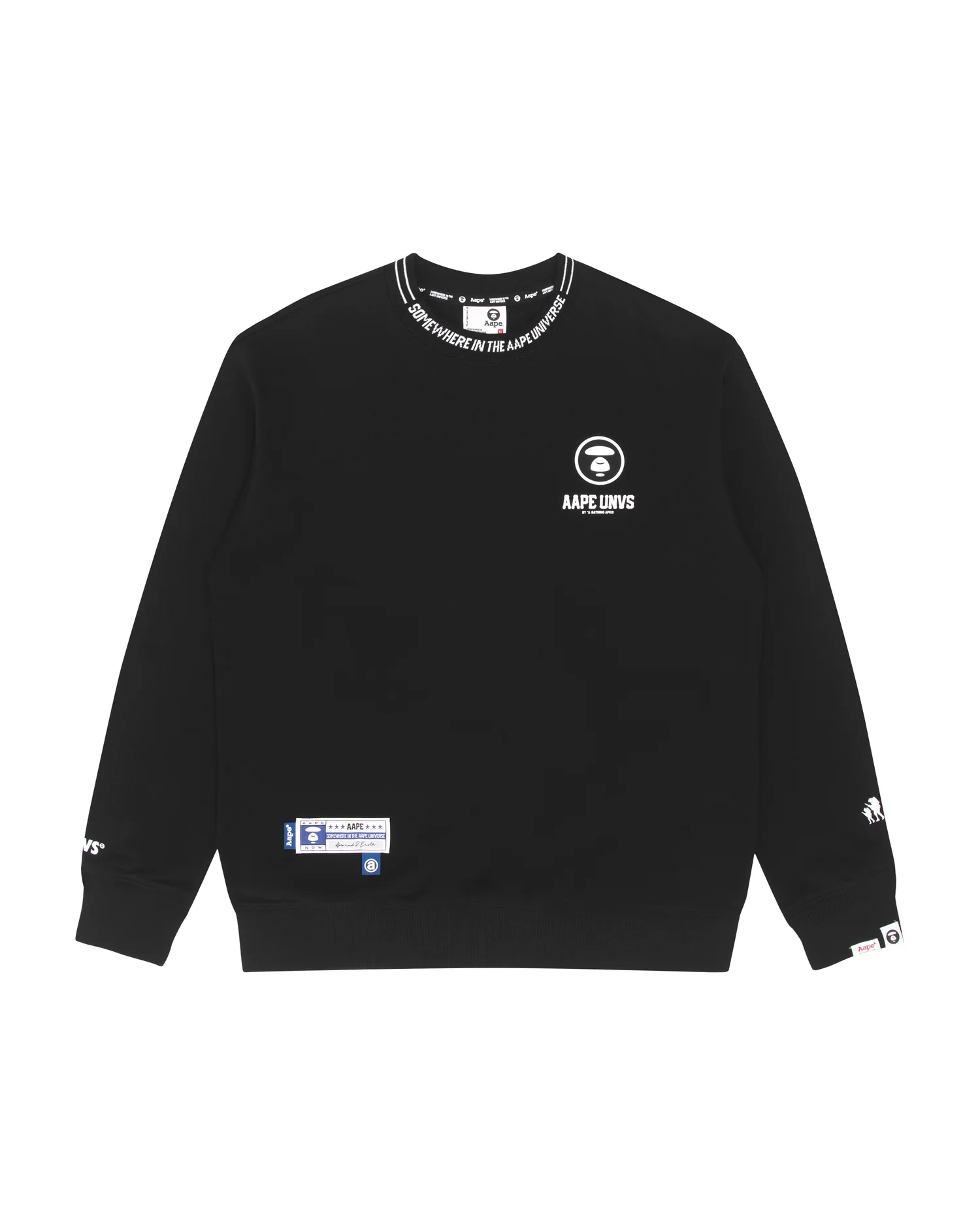 Moonface patch sweatshirt