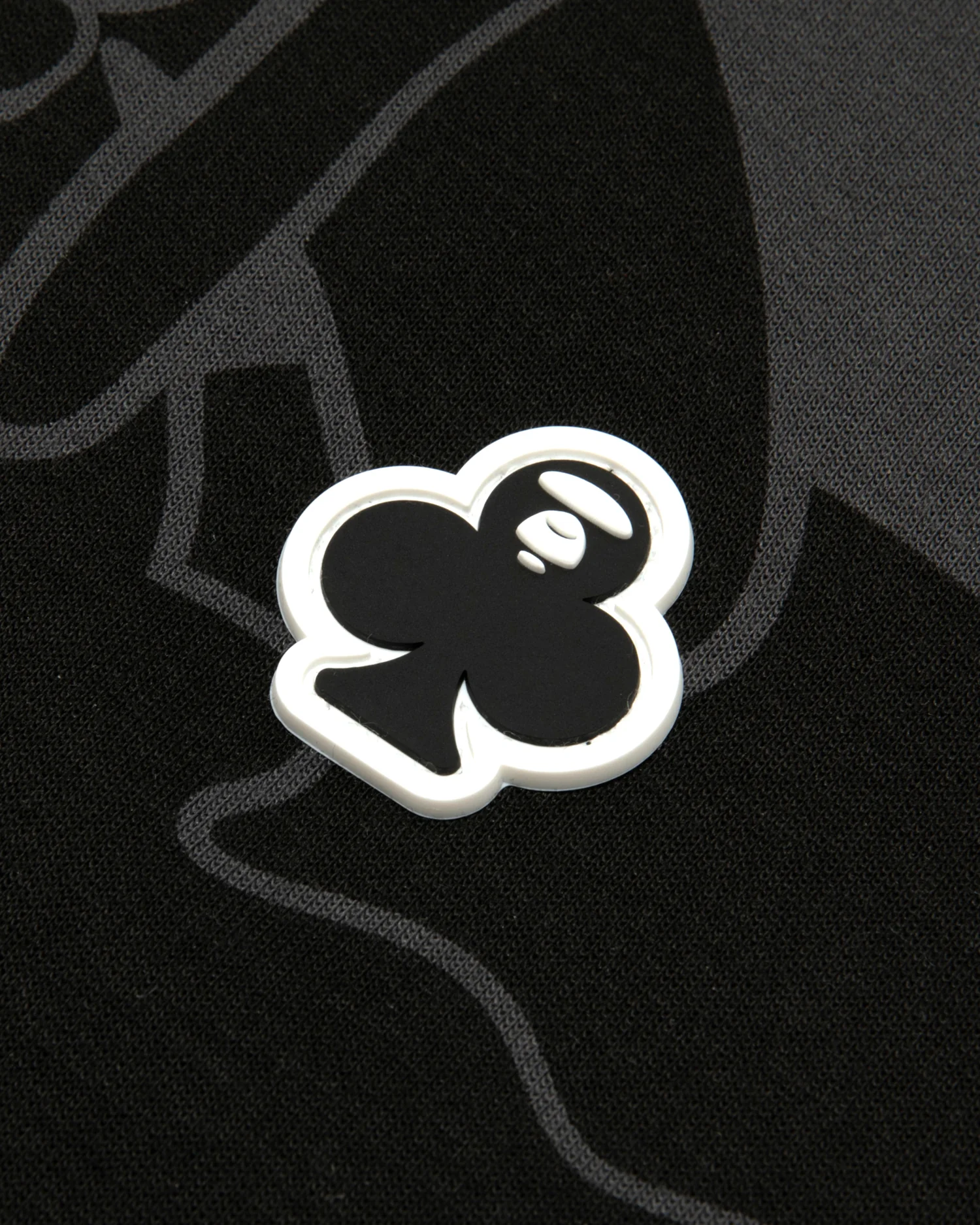 AAPENOW clover moonface zip-up hoodie - Image 5